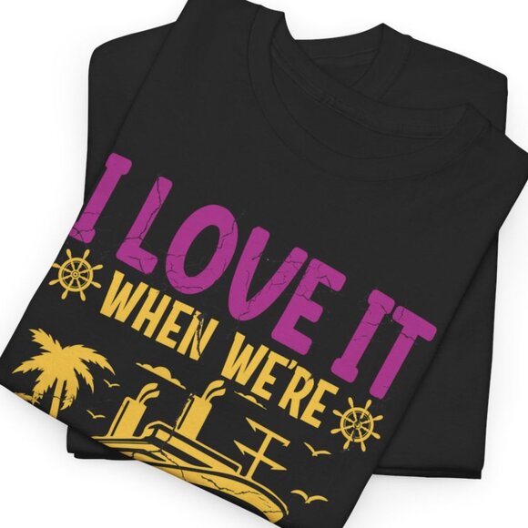 I love it when we are cruising together tee distressed graphic shirt Family - Picture 1 of 6